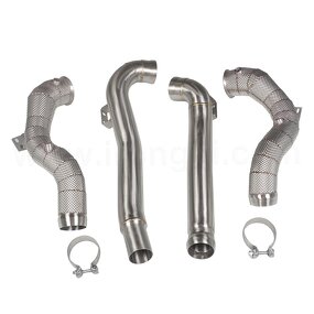 Exhaust Downpipe Manufacturer - OEM for Benz AMG GT 304 Stainless