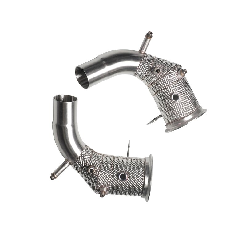 Downpipe Manufacturer - OEM Straight for Porsche 911 992 Heat Shield