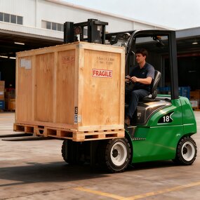 Electric Forklift Manufacturer - OEM Mini 4-Wheel 1.8 Ton Narrow Body