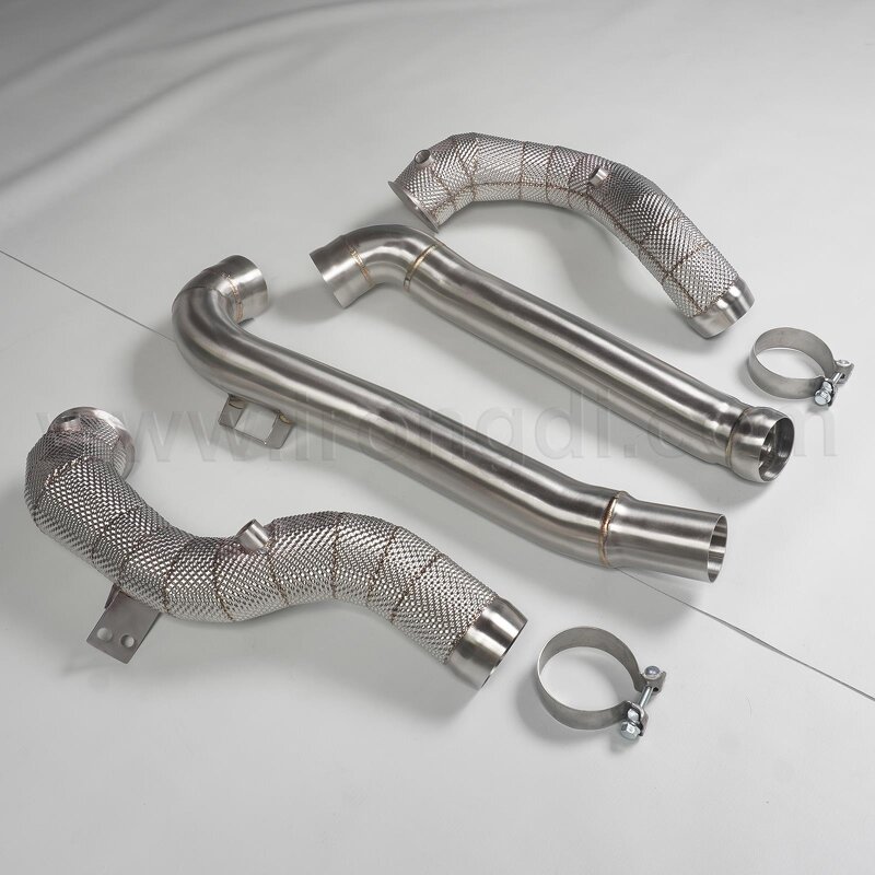 Exhaust Downpipe Manufacturer - OEM for Benz AMG GT 304 Stainless