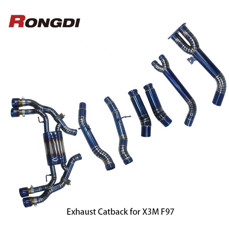 Titanium Catback Factory - OEM Valvetronic for BMW X3M F97 X4M