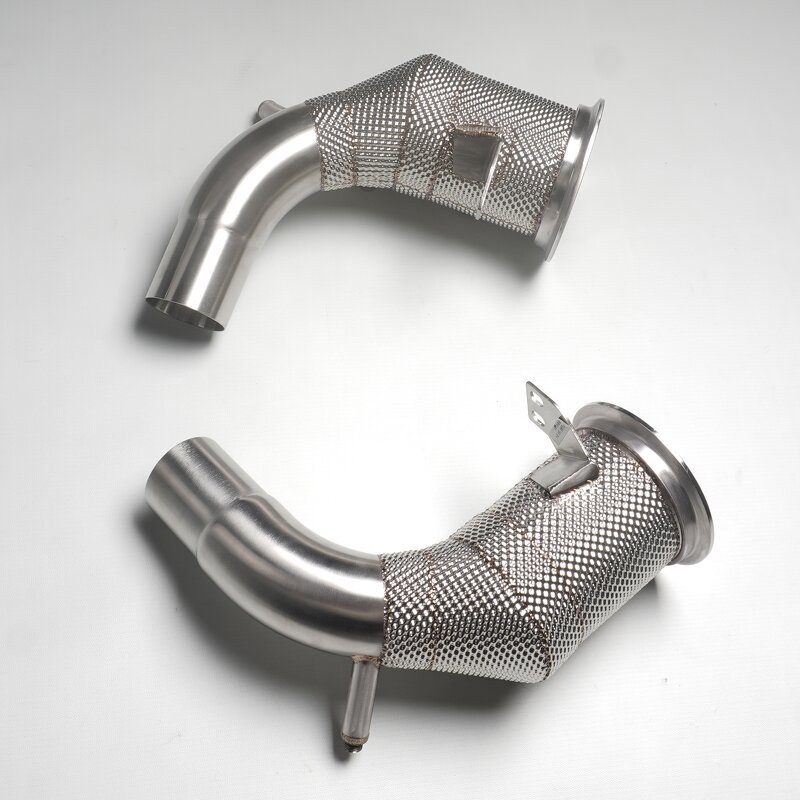 Downpipe Manufacturer - OEM Straight for Porsche 911 992 Heat Shield