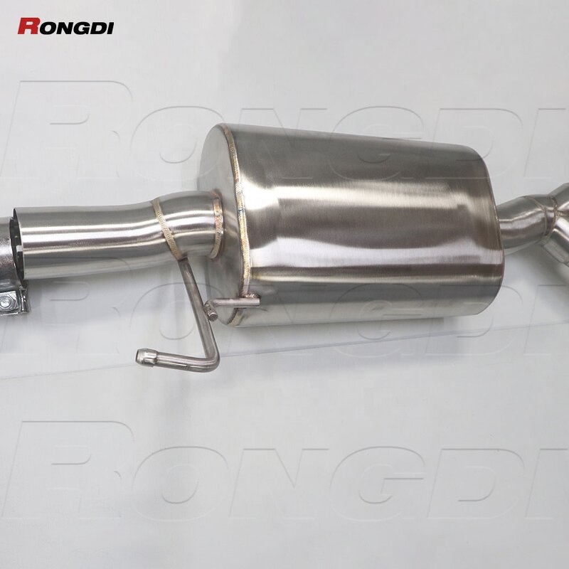 Catback Exhaust Factory - OEM 304 Stainless for Toyota Land Cruiser