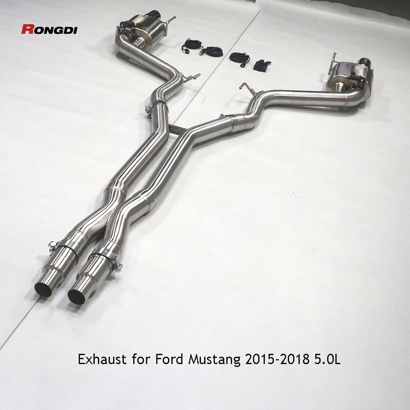 Catback Exhaust Manufacturer - OEM Valvetronic for Ford Mustang 5.0T