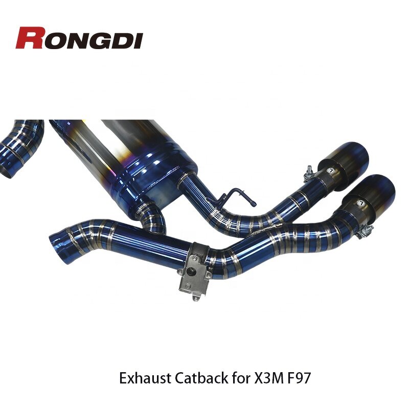 Catback Exhaust Manufacturer - OEM Titanium for BMW X3M F97 X4M