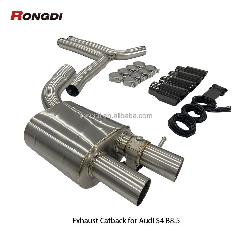 Catback Exhaust Factory - OEM Valvetronic for Audi S4 S5 B8 B8.5