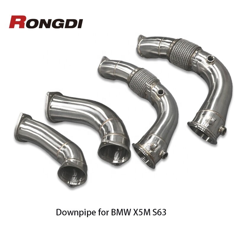 Downpipe Factory - OEM 304 Stainless for BMW X5M X6M F95