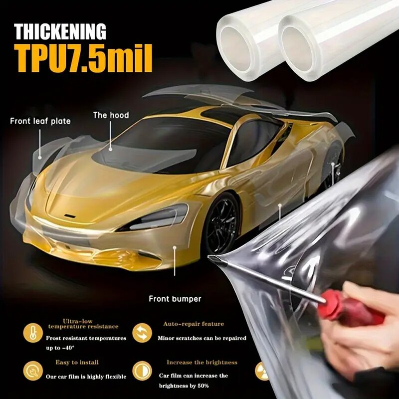 PPF Factory - OEM US Standard 7.5mil TPU Self-Healing Film