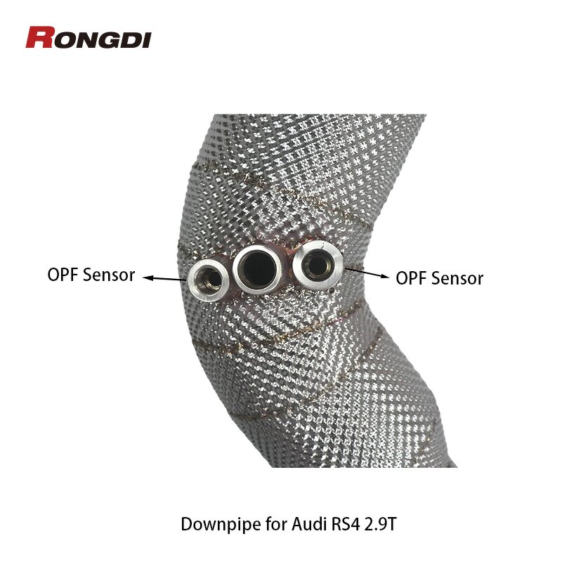 Downpipe Factory - OEM SUS304 for Audi RS4 RS5 B9 Heat Shield
