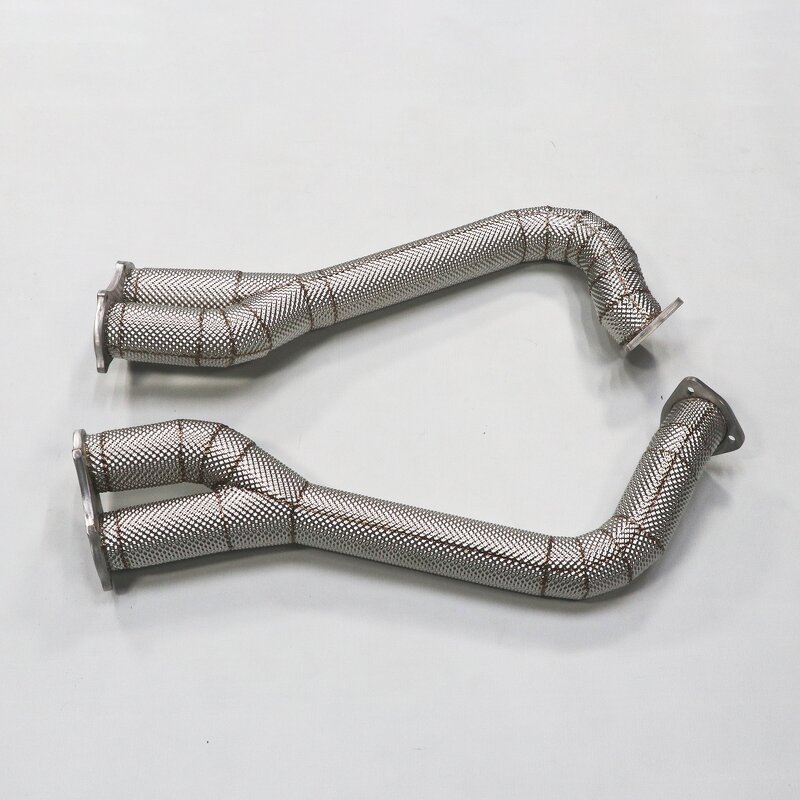 Downpipe Factory - OEM 304 Stainless for Porsche 718 GT4 GTS