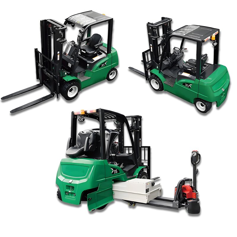 Electric Forklift Manufacturer - OEM 2.5 Ton Seated Compact Warehouse