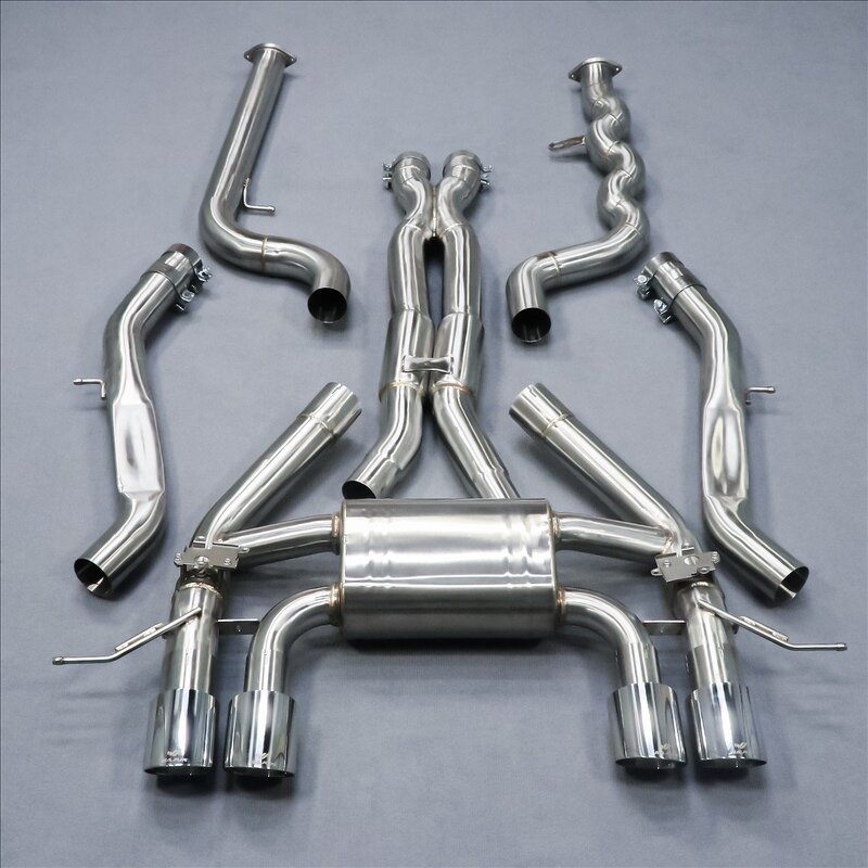 Catback Exhaust Factory - OEM Stainless/Titanium for BMW M4 G82
