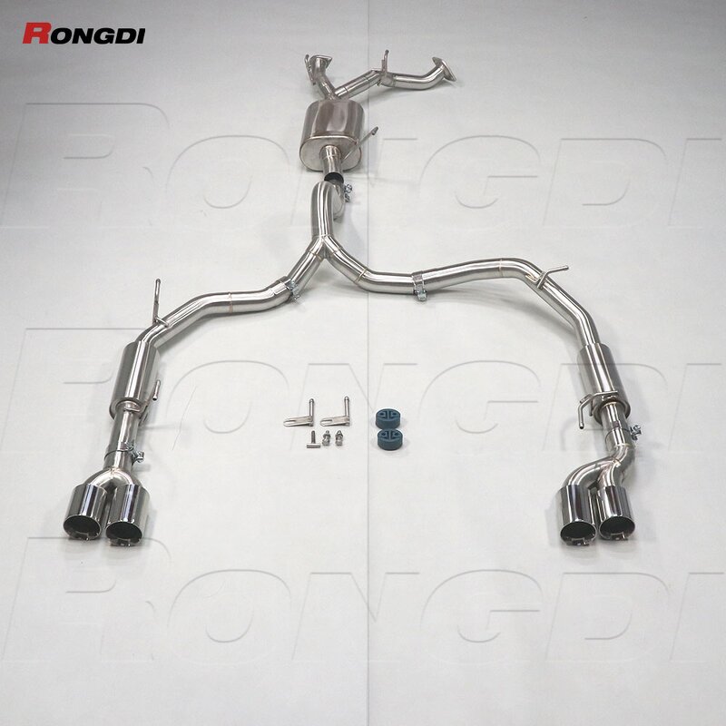 Catback Exhaust Factory - OEM High Temp for Toyota Land Cruiser LC200