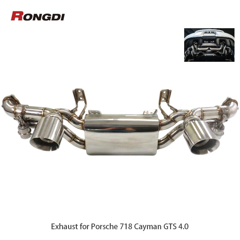 Catback Exhaust Manufacturer - OEM for Porsche 718 Cayman GTS