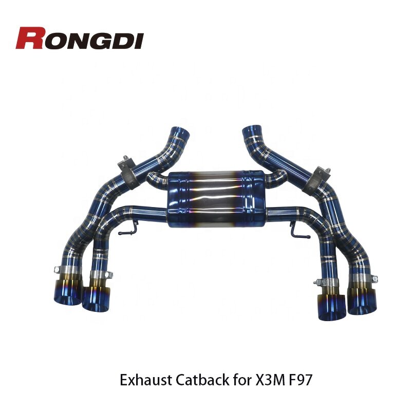 Catback Exhaust Manufacturer - OEM Titanium for BMW X3M F97 X4M
