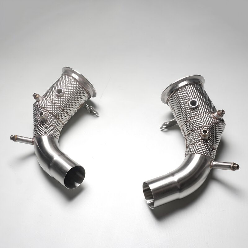 Downpipe Manufacturer - OEM Straight for Porsche 911 992 Heat Shield