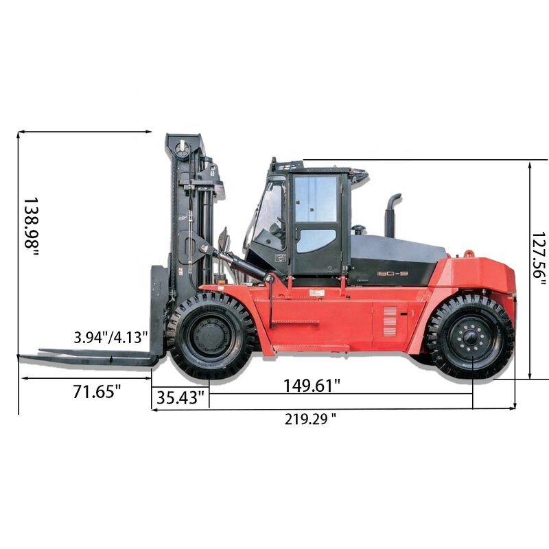 Forklift Factory - OEM 7 Ton 8TON 10 Ton Diesel with CE ISO