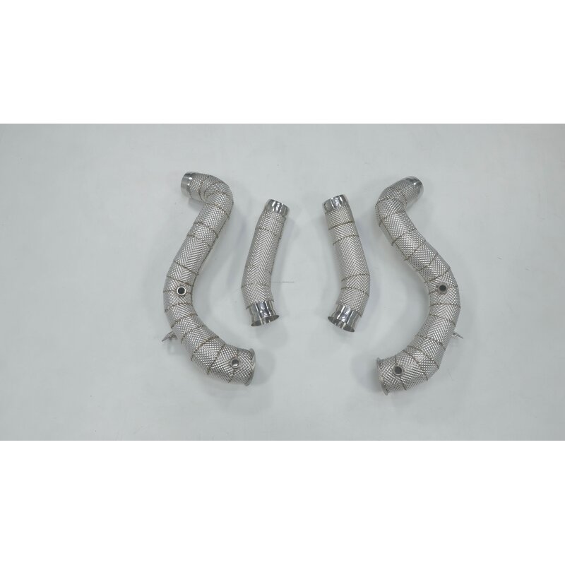 Downpipe Manufacturer - OEM Mandrel Bent for Mercedes C63 C63s