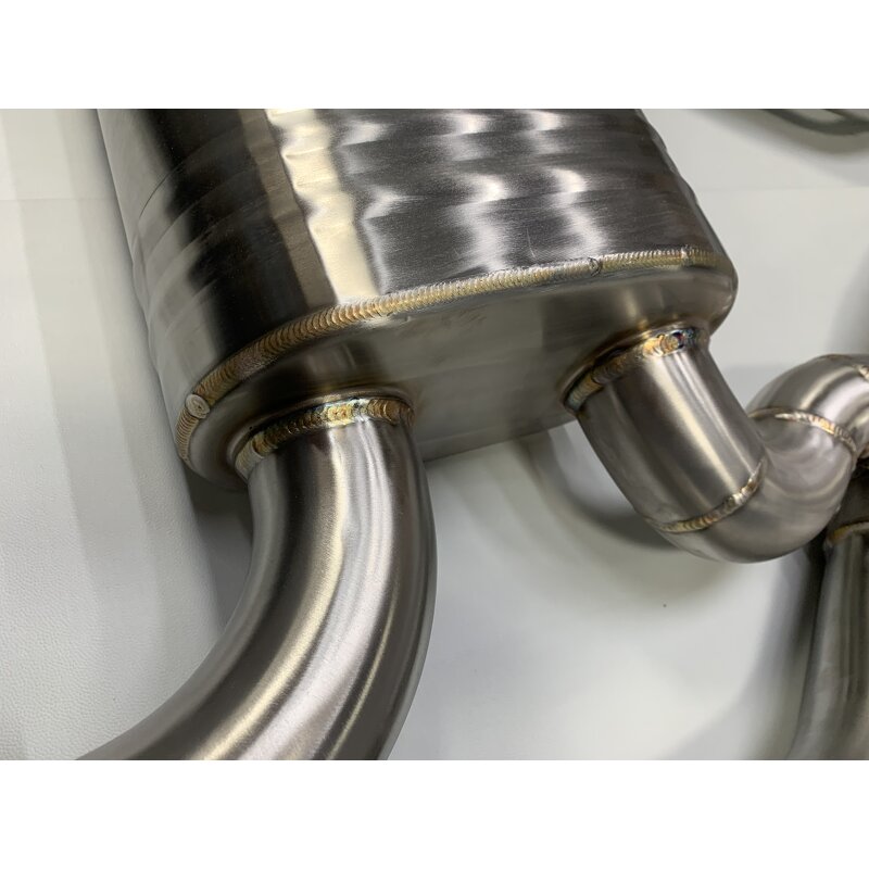 Catback Exhaust Factory - OEM Stainless/Titanium for BMW M4 G82