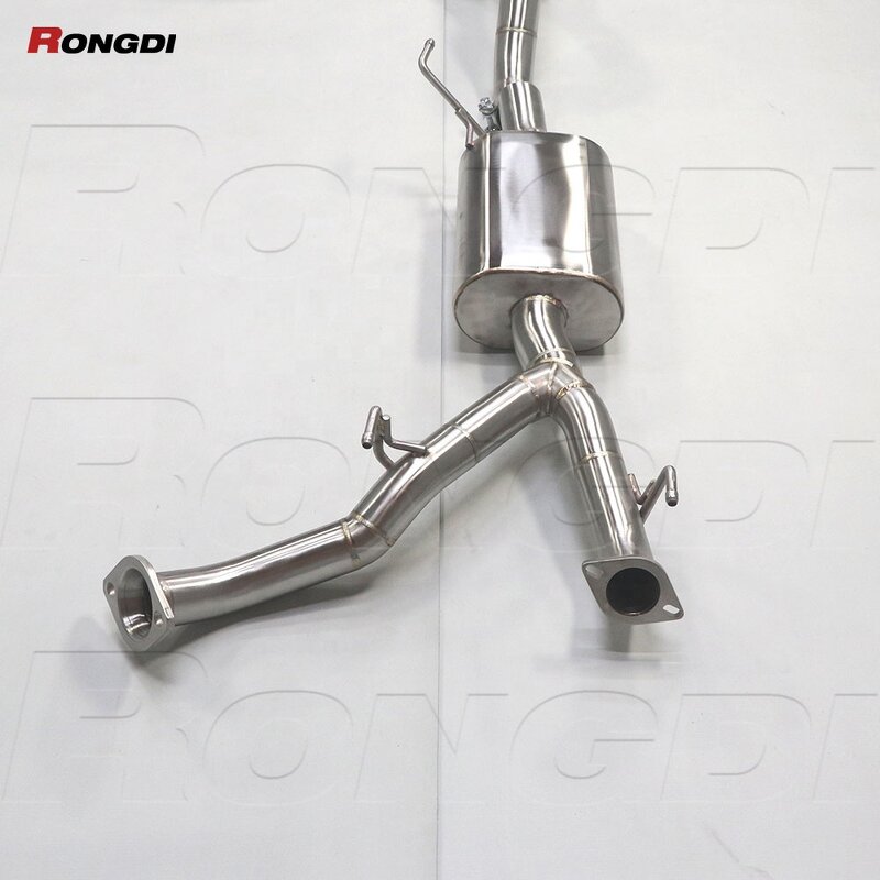 Catback Exhaust Factory - OEM 304 Stainless for Toyota Land Cruiser