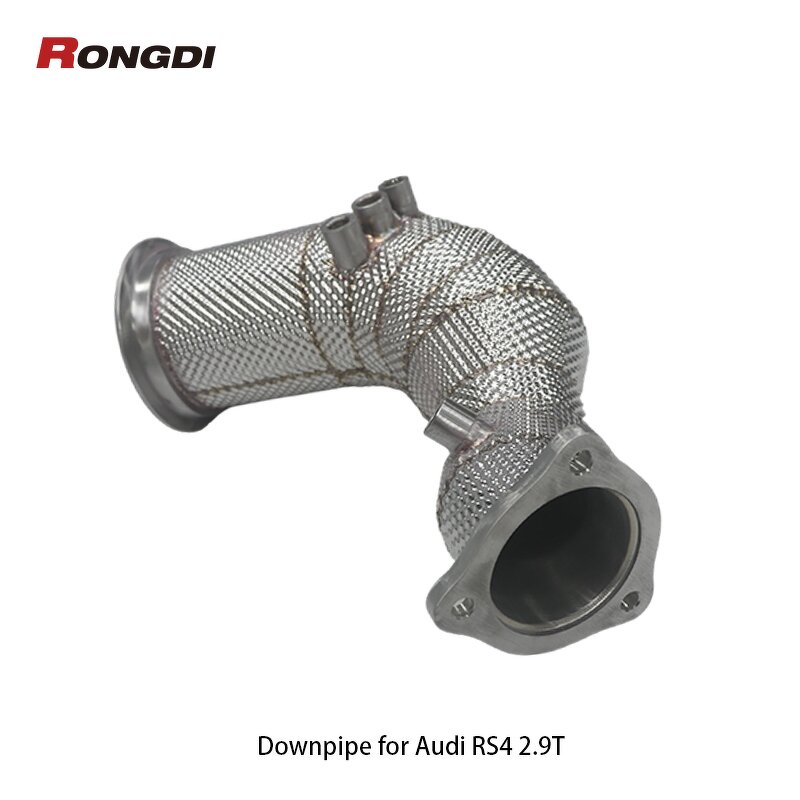 Downpipe Factory - OEM SUS304 for Audi RS4 RS5 B9 Heat Shield