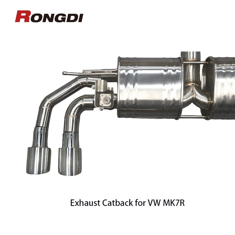 Catback Exhaust Manufacturer - OEM 304 Stainless for VW Golf Mk7 7R