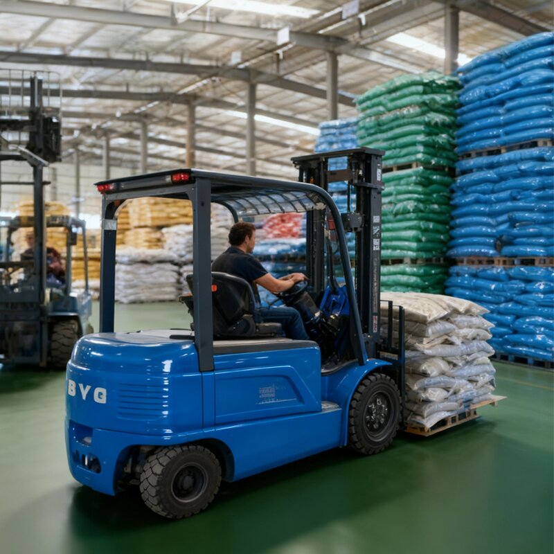 Electric Forklift Factory - OEM 4WD All Terrain 2.5 Ton Customize