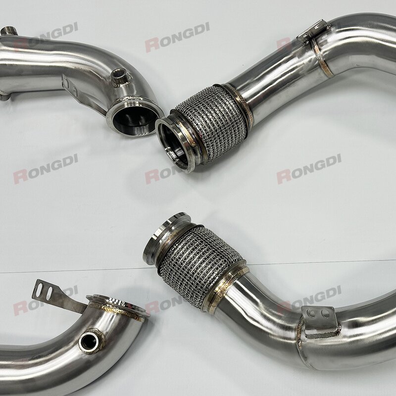 Downpipe Factory - OEM Custom Straight for BMW M5 F90 S63