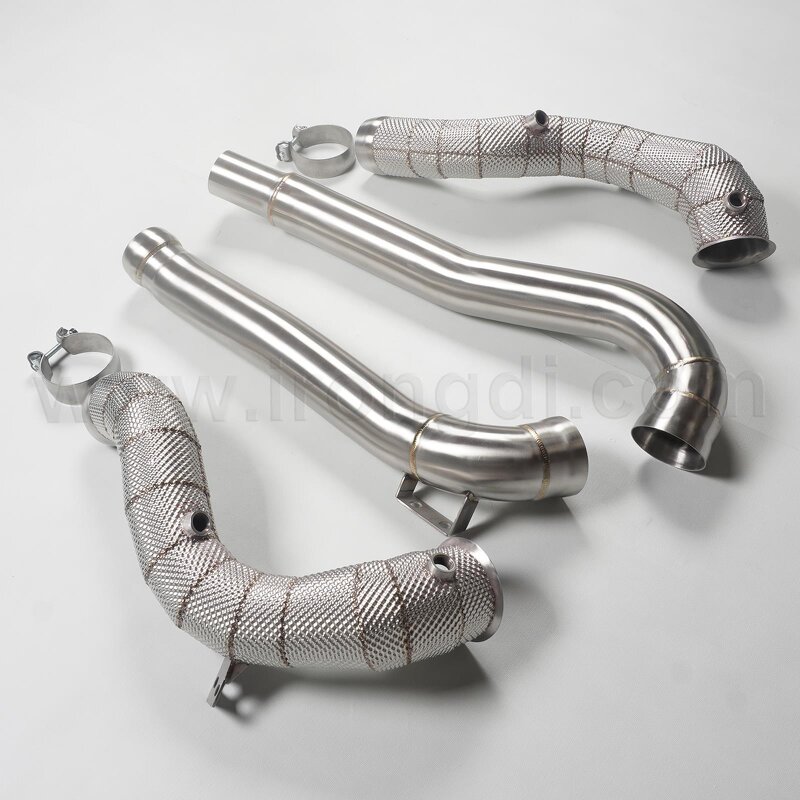 Exhaust Downpipe Manufacturer - OEM for Benz AMG GT 304 Stainless