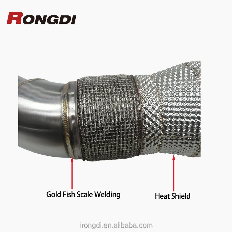 Downpipe Factory - OEM Heat Shield Straight for Toyota Supra B58