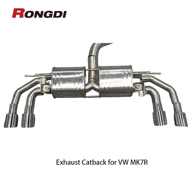 Catback Exhaust Manufacturer - OEM 304 Stainless for VW Golf Mk7 7R