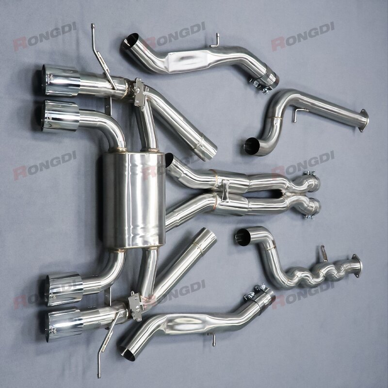 Catback Exhaust Factory - OEM Stainless/Titanium for BMW M4 G82