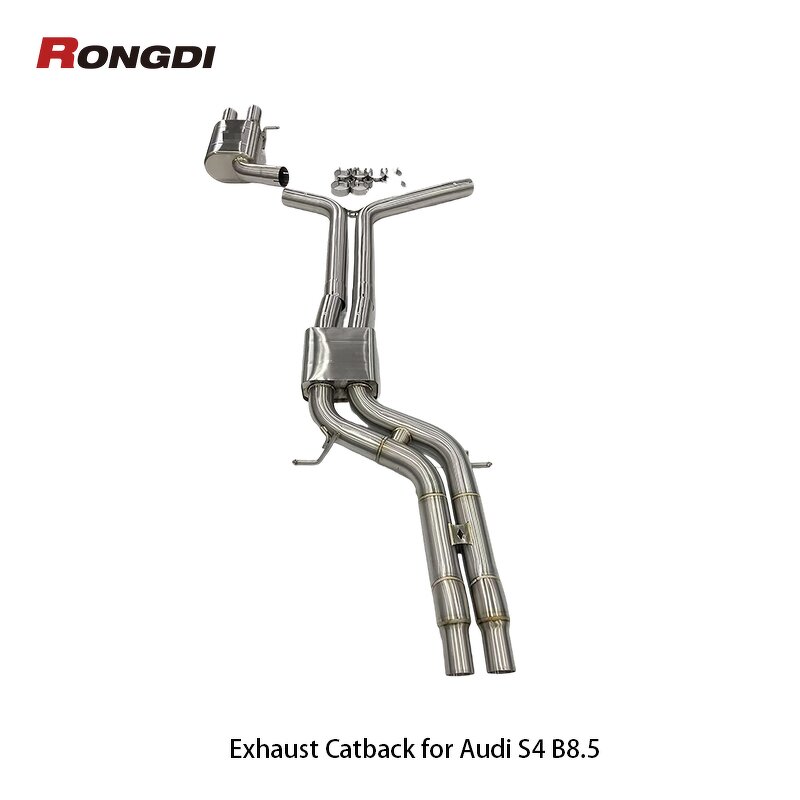 Catback Exhaust Factory - OEM Valvetronic for Audi S4 S5 B8 B8.5