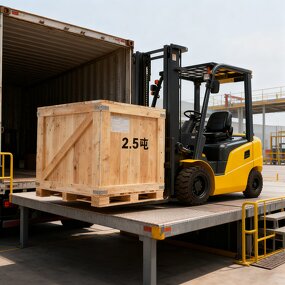 Counterbalance Forklift Factory - OEM 2.5T Small Electric Battery