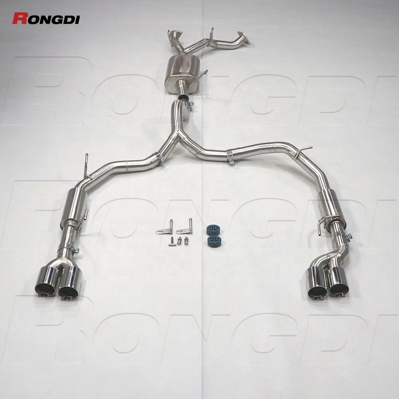Catback Exhaust Factory - OEM 304 Stainless for Toyota Land Cruiser