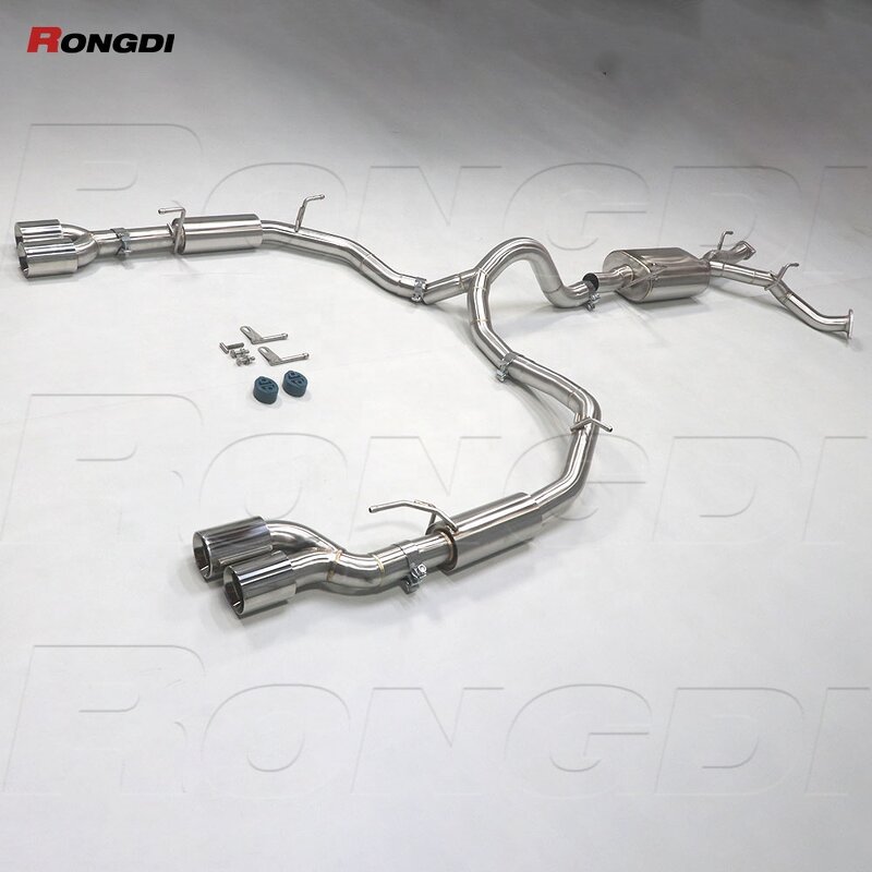 Catback Exhaust Factory - OEM 304 Stainless for Toyota Land Cruiser