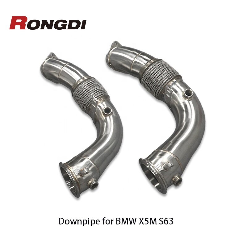 Downpipe Factory - OEM 304 Stainless for BMW X5M X6M F95