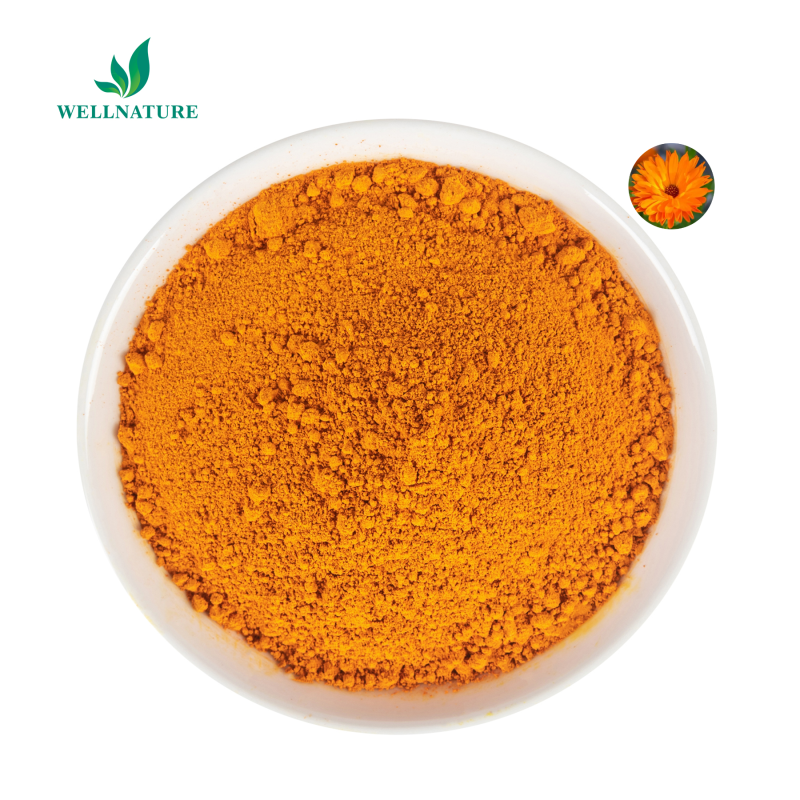 Organic Marigold Extract 4% Lutein Raw Material Natural Marigold Flower Extract Powder