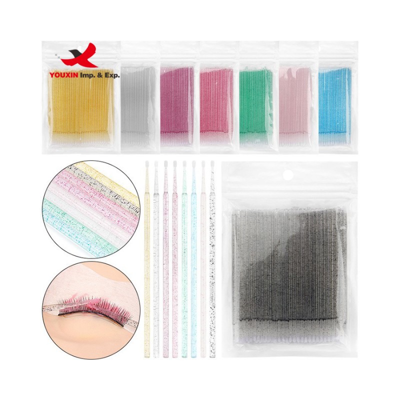 Lash Remover Brush Manufacturer - Bulk 100pcs Deeply Cleaning Lint Free