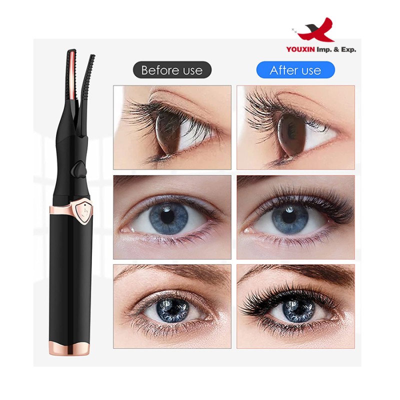 Electric Eyelash Curler Supplier - Bulk 2 in 1 Portable Clip Comb