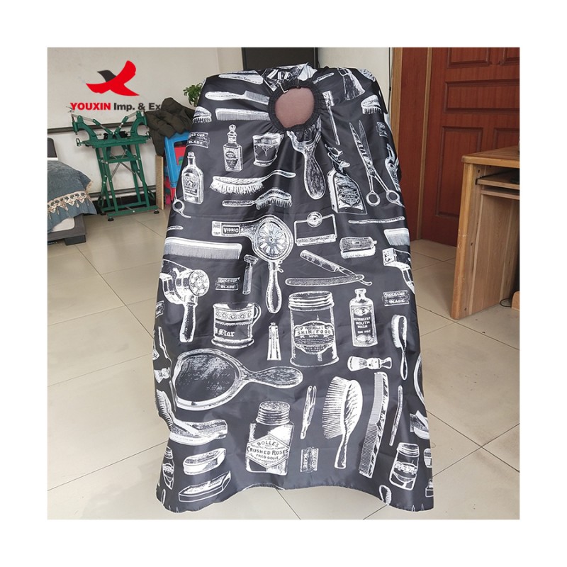 Salon Apron Manufacturer - OEM 120x140cm Pattern Hairdresser