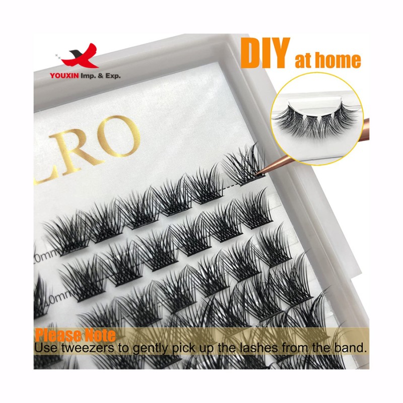Eyelash Extensions Manufacturer - OEM Clusters DIY Curl Volume
