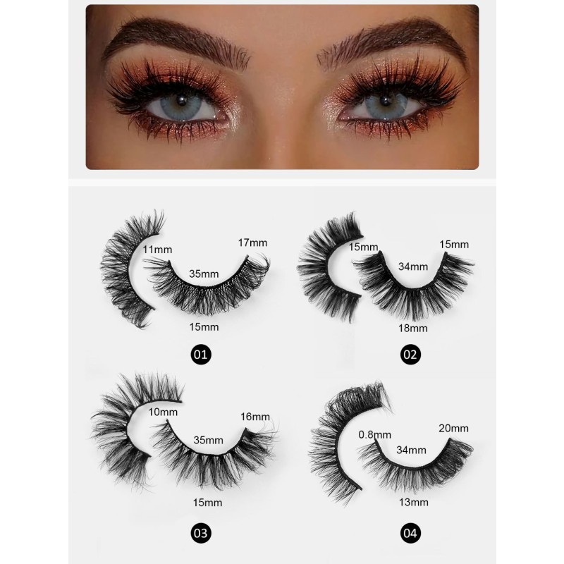 Cluster Lashes Factory - Bulk Mix 10-16mm Professional Individual