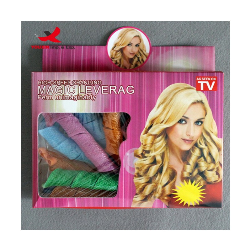 Hair Rollers Manufacturer - Bulk 18pcs Nylon Plastic Self Grip