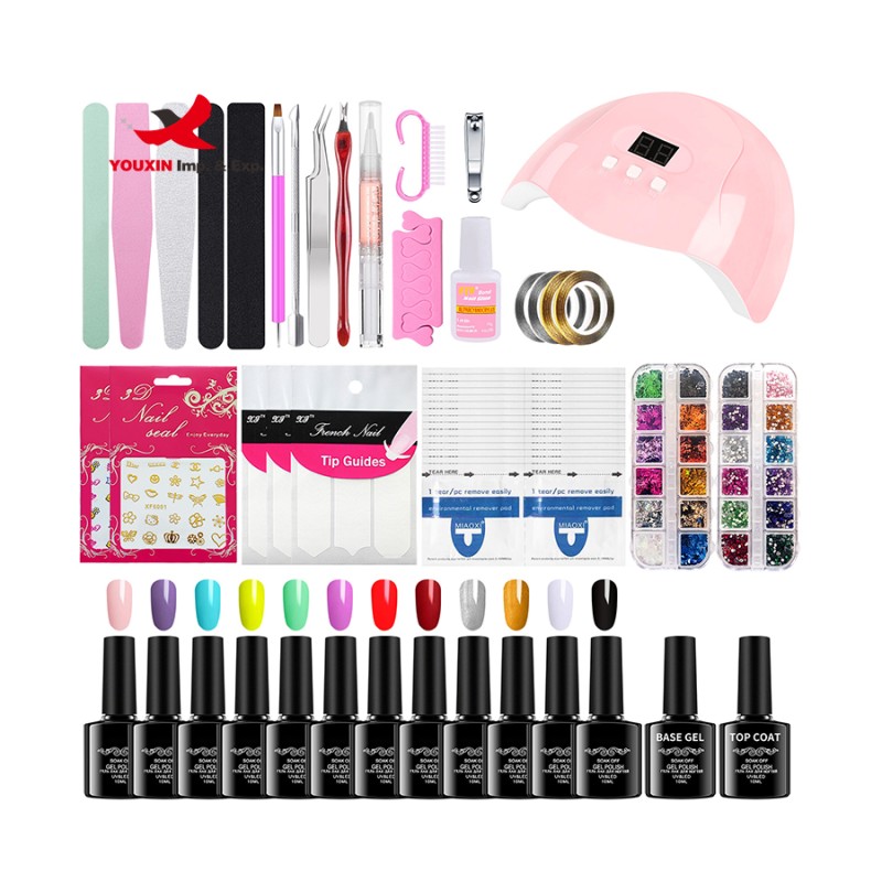 UV Nail Gel Factory - Bulk 8ml Professional Polish Lamp Kit