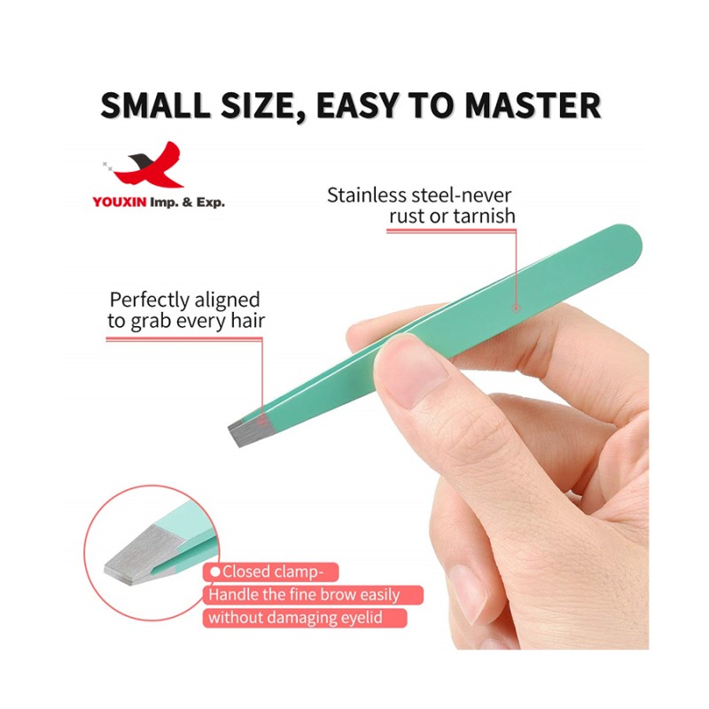 Eyebrow Tweezer Set Factory - OEM 6 Pcs Craft Sharp Precision