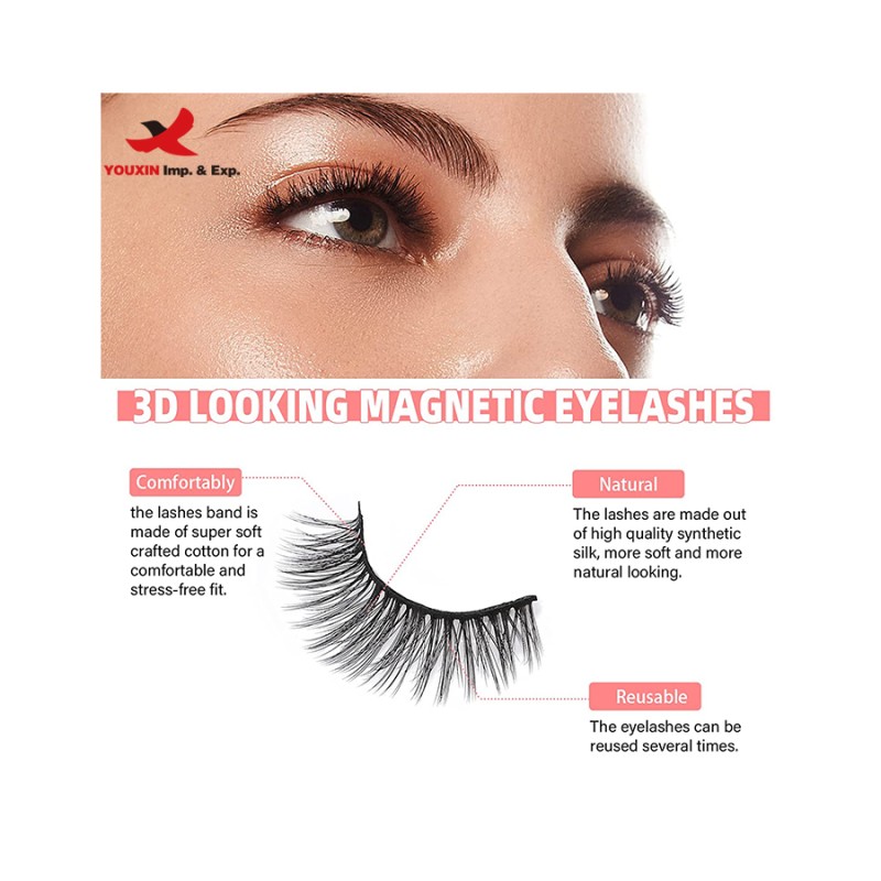 Magnetic Eyelashes Factory - OEM 10 Pairs Easy Use Long Lasting