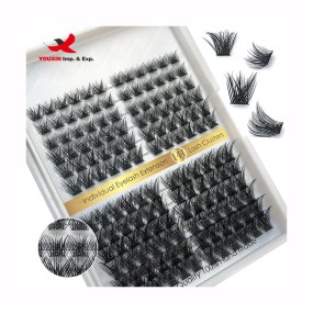 Eyelash Extensions Manufacturer - OEM Clusters DIY Curl Volume