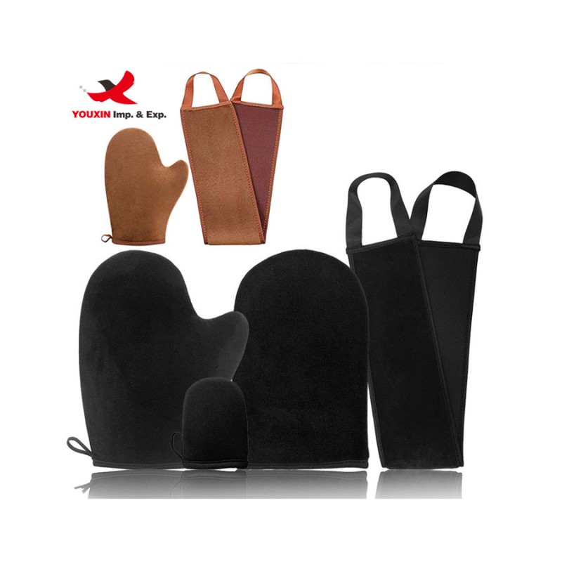 Self Tanning Mitt Manufacturer - OEM Double Sided Velvet Applicator