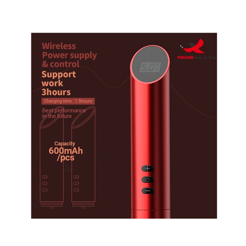 Tattoo Gun Supplier - OEM Beauty Charme Digital Wireless PMU